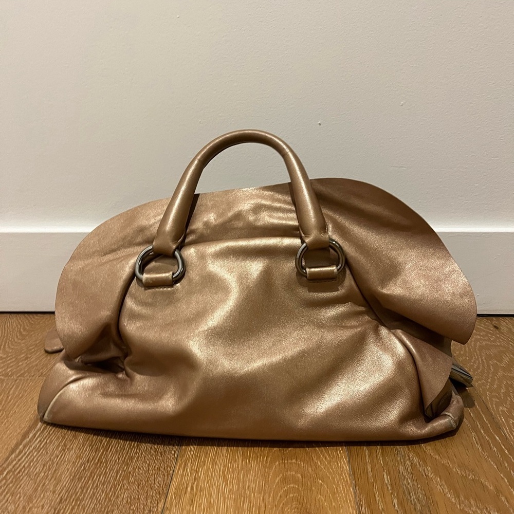 Prada Women's Tan Leather top handle bag used - Picture 5 of 12